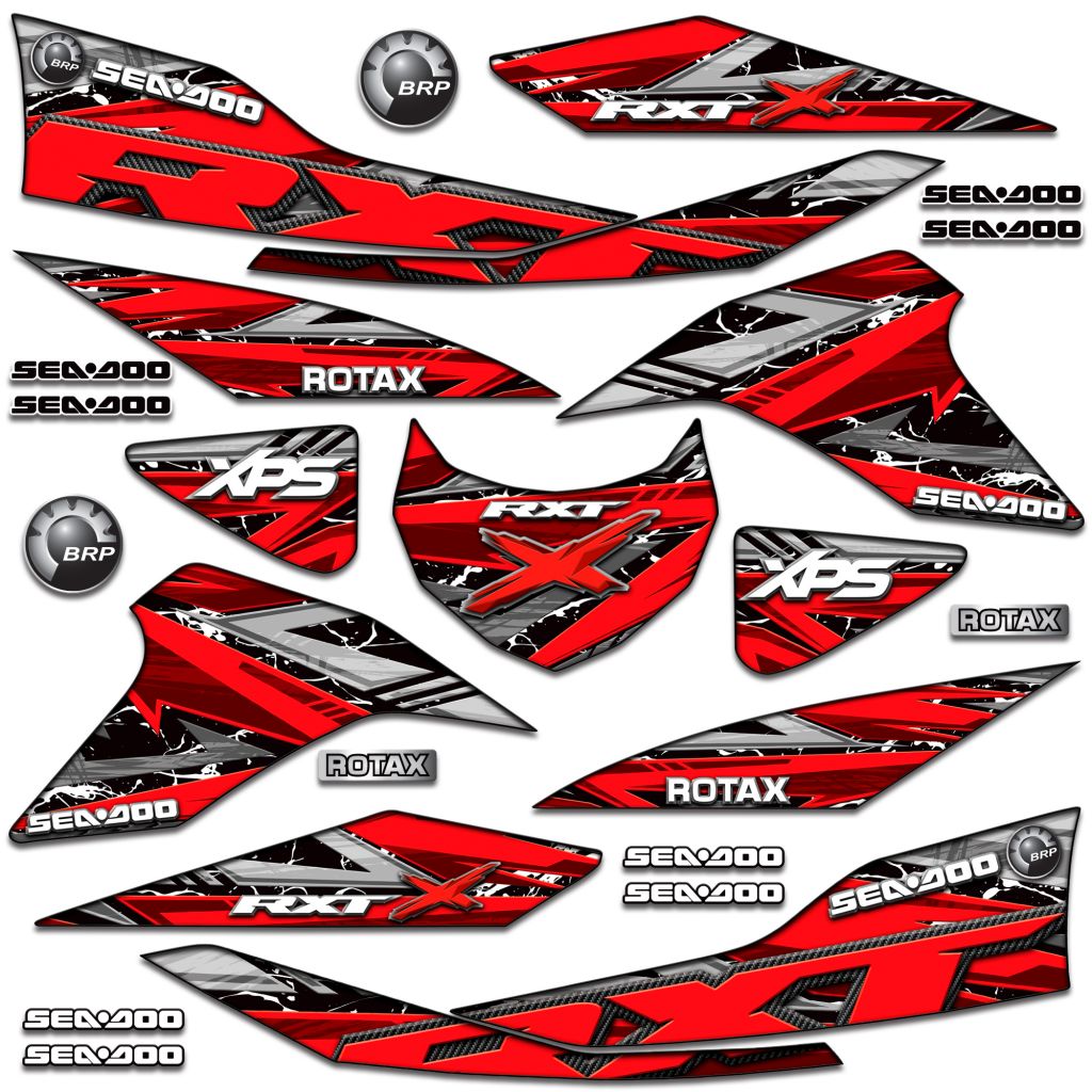 Sea Doo Bombardier Watercraft Graphics - Invision Artworks
