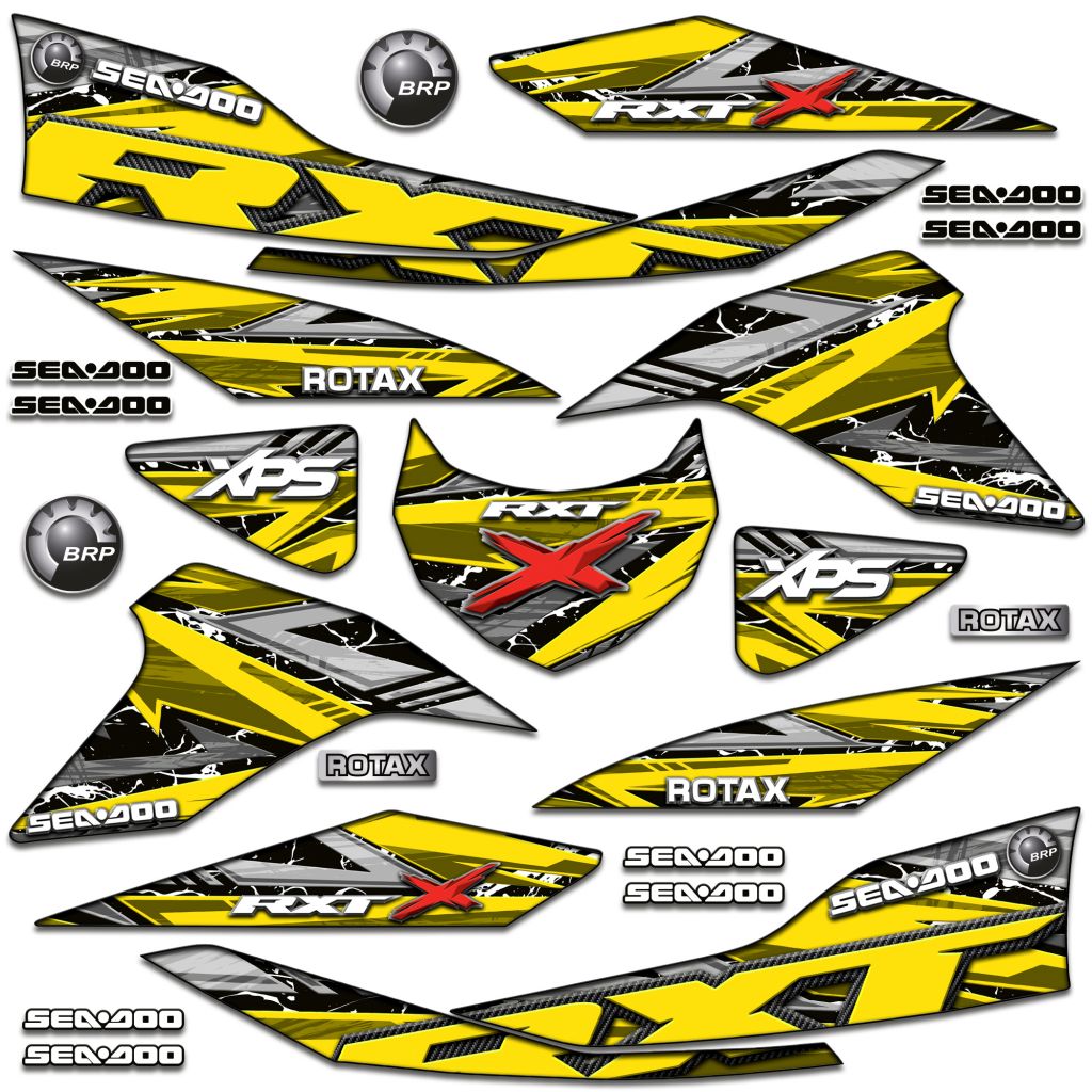 Sea Doo Bombardier Watercraft Graphics - Invision Artworks
