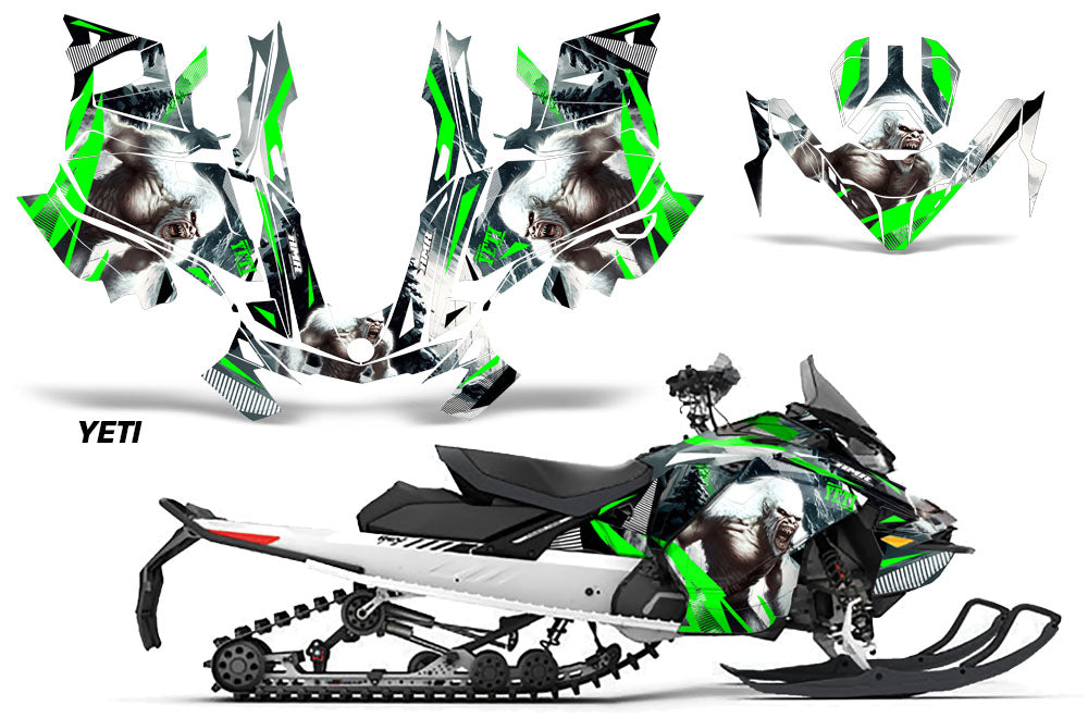 Ski Doo GEN 4 MXZ/Renegade/Summit 850 Snowmobile Graphics Kit (2017-2022)