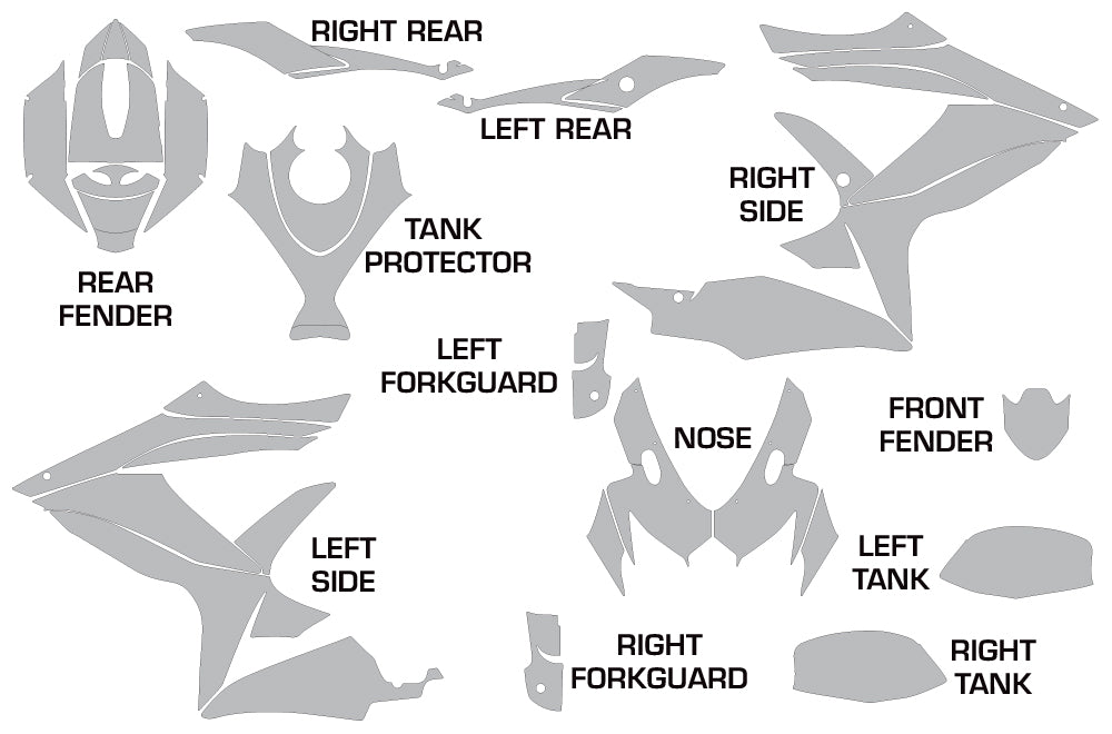 Suzuki GSXR 600/750 Graphics (2008-2010)