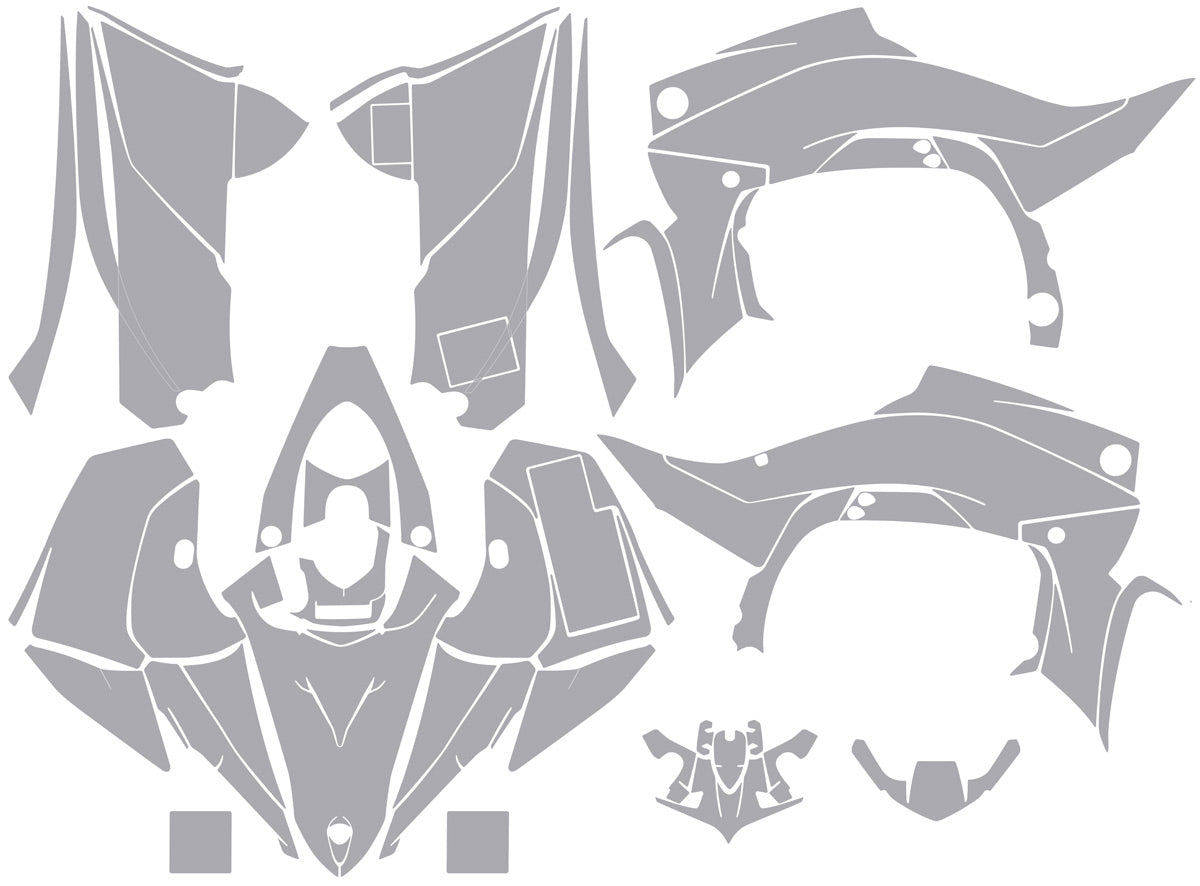 Yamaha YFZ 450R Graphics (2014-2025)