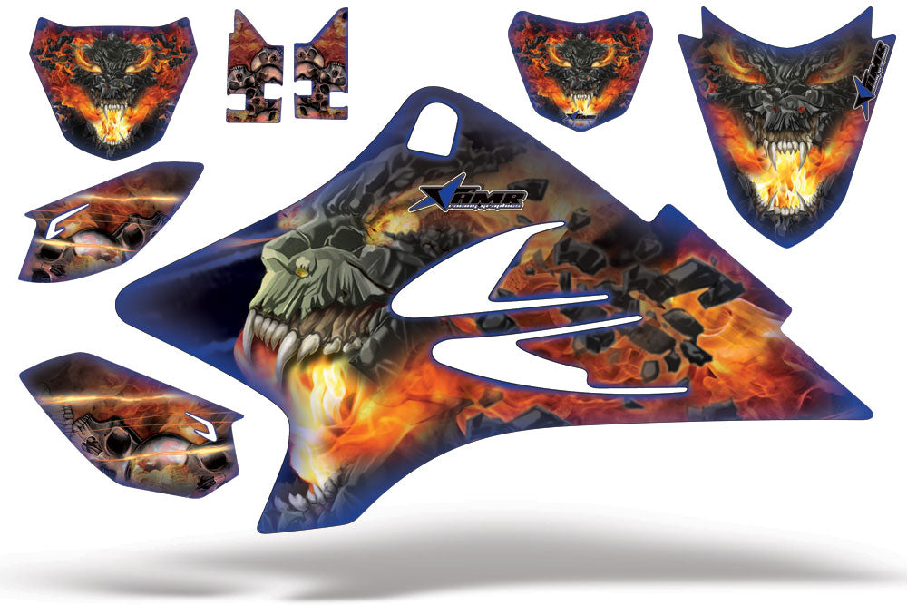 TTR50 (2006-2022) Firestorm - Blue design