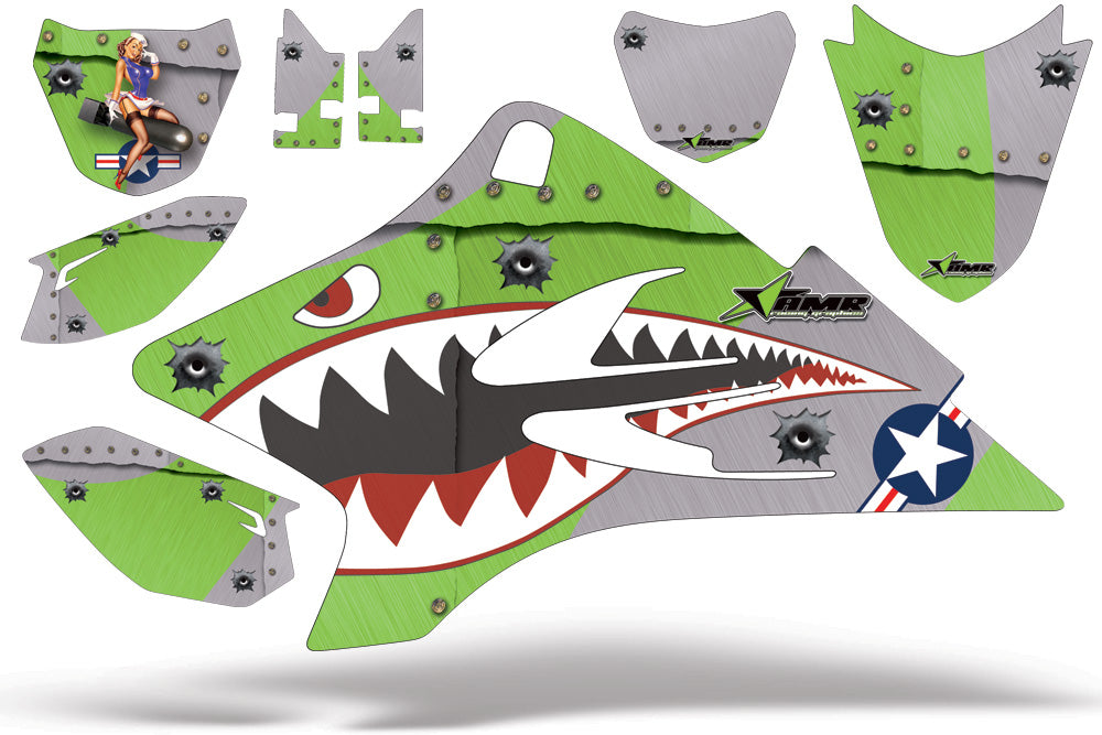 TTR50 (2006-2022) PW40 Warhawk Green Design