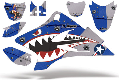 TTR50 (2006-2022) PW40 Warhawk - BLUE design