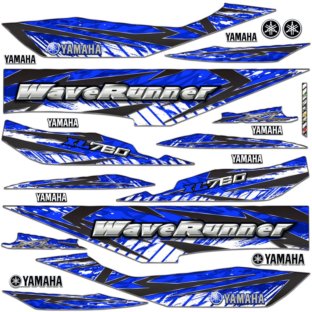 Yamaha WaveRunner XL 760 Accent Graphics (1999-2001)
