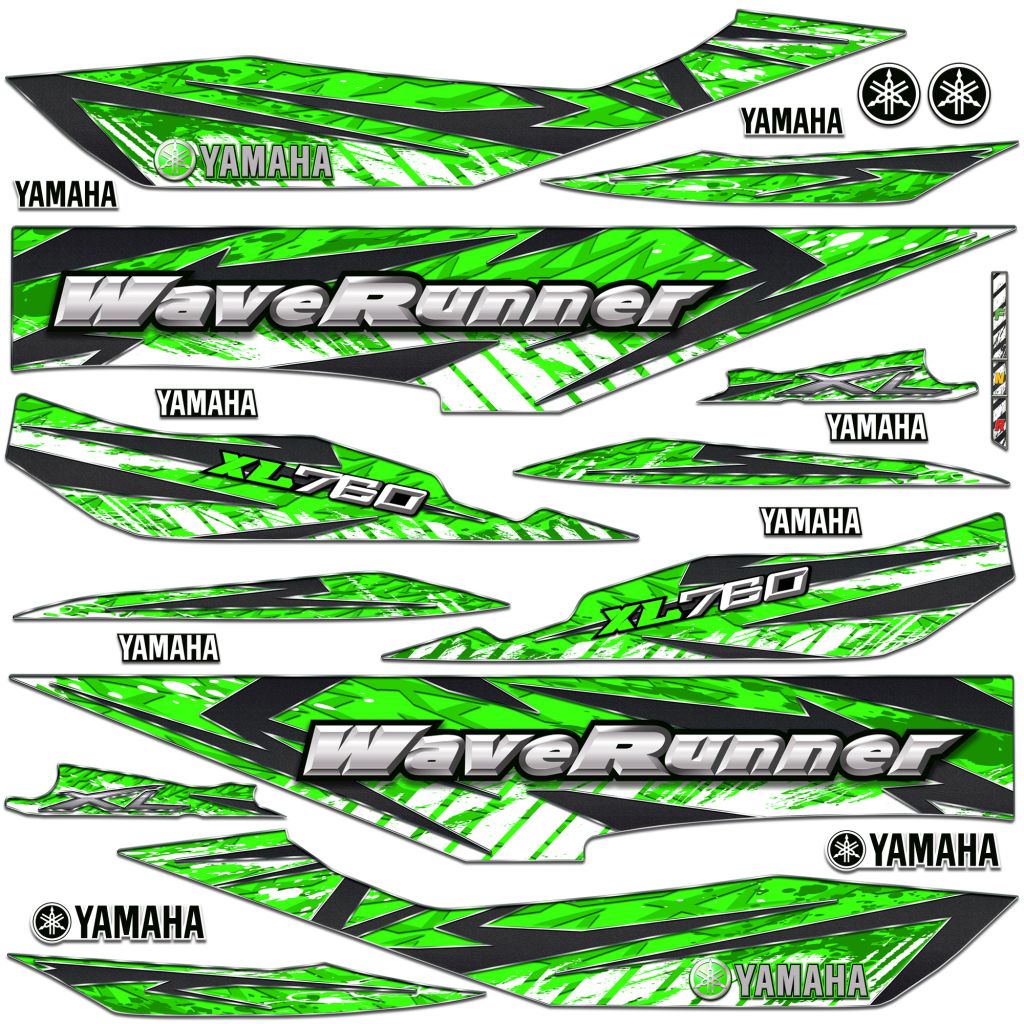 Yamaha WaveRunner XL 760 Accent Graphics (1999-2001)
