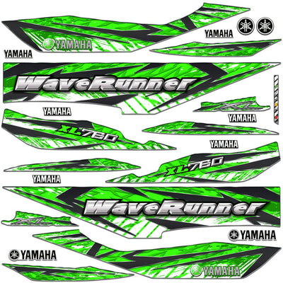 Yamaha Wave Runner XL 760 Accent Graphics (1999-2001)