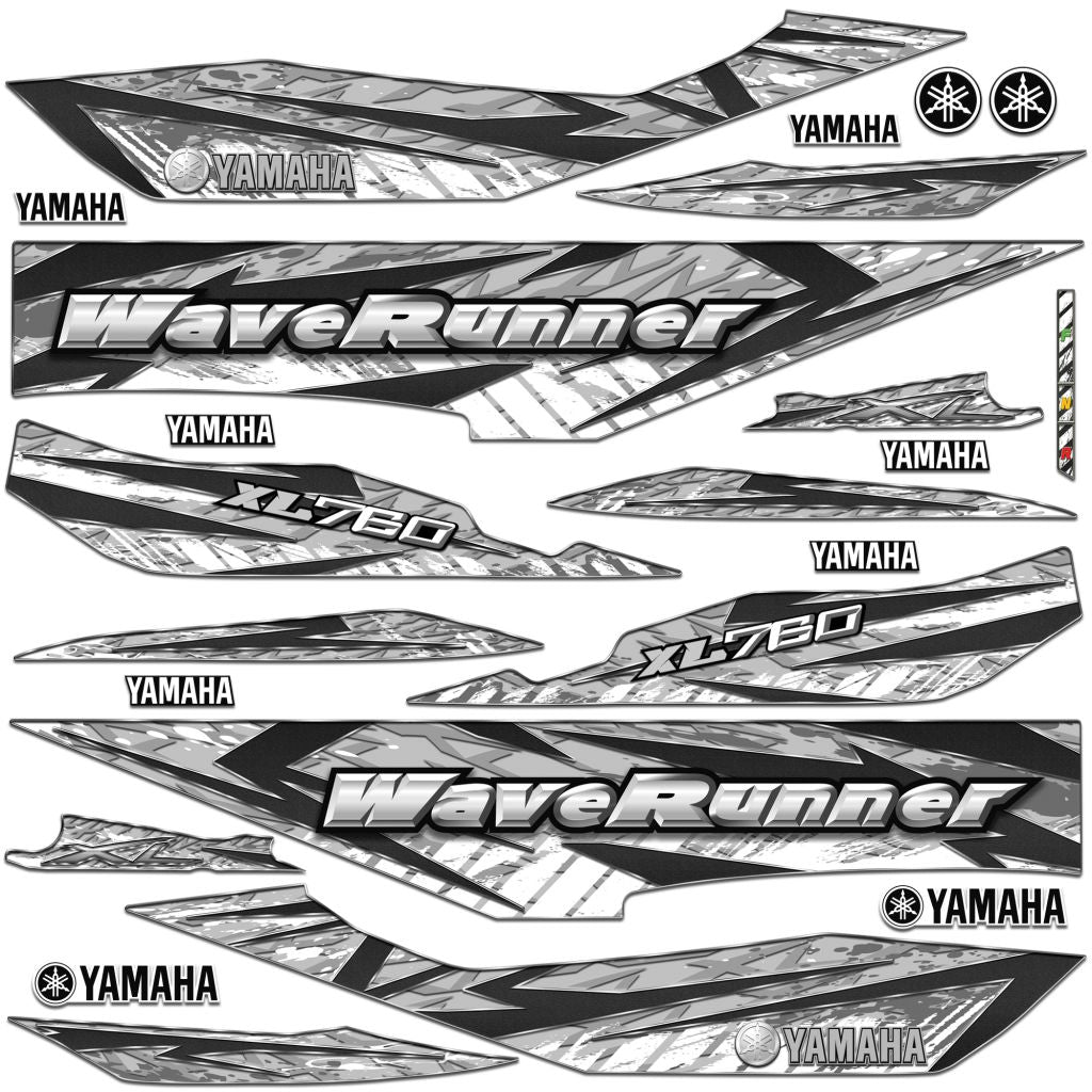 Yamaha WaveRunner XL 760 Accent Graphics (1999-2001)