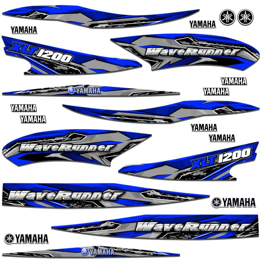 Yamaha WaveRunner XLT 1200 Accent Graphics (2001-2004)