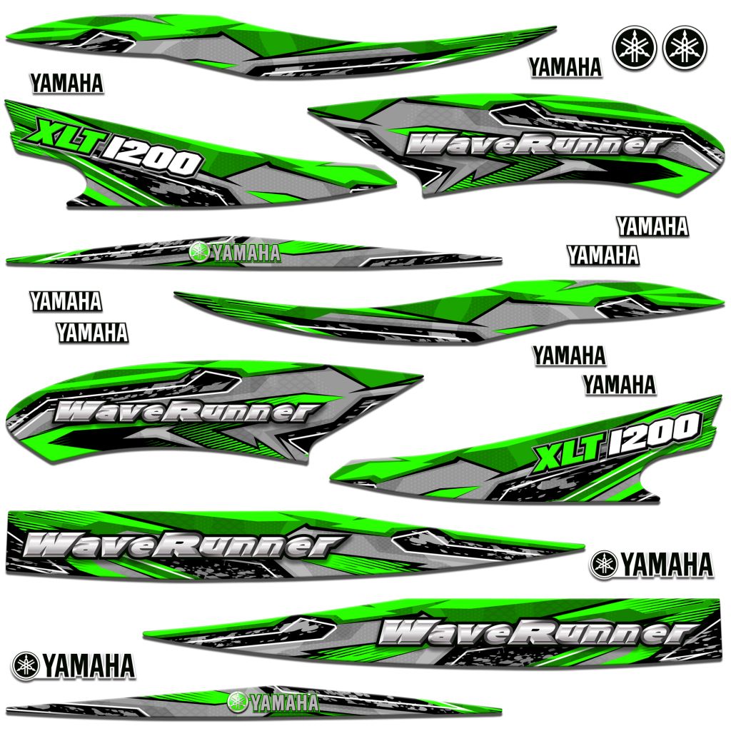 Yamaha WaveRunner XLT 1200 Accent Graphics (2001-2004)