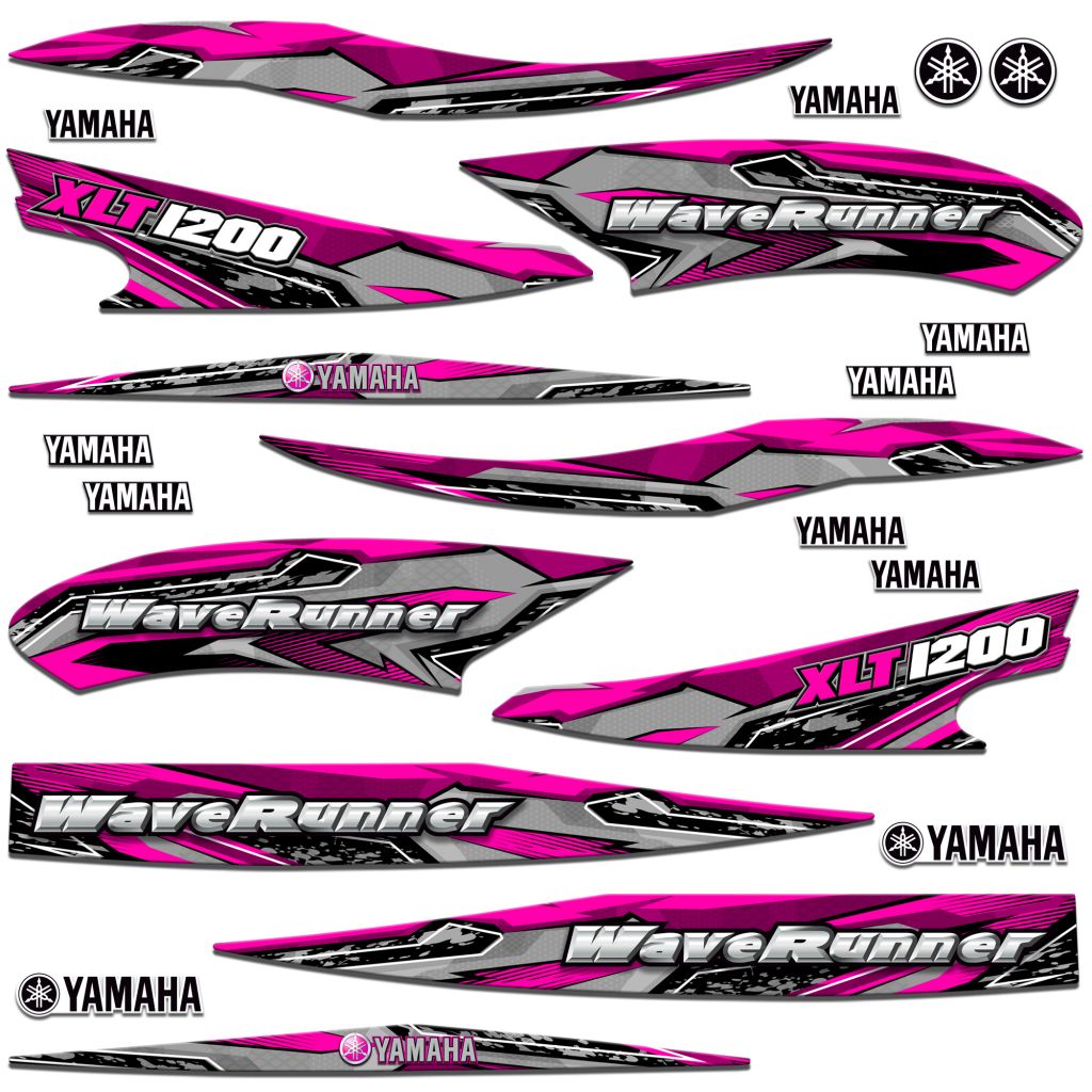 Yamaha WaveRunner XLT 1200 Accent Graphics (2001-2004)