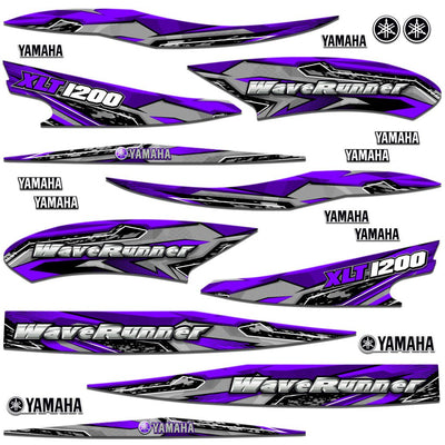 Yamaha Wave Runner XLT 1200 Accent Graphics (2001-2004)