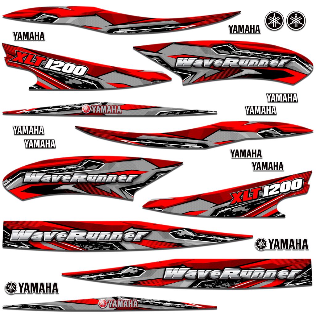 Yamaha WaveRunner XLT 1200 Accent Graphics (2001-2004)