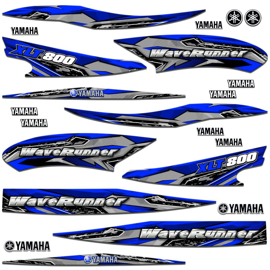 Yamaha WaveRunner XLT 800 Accent Graphics (2001-2003)