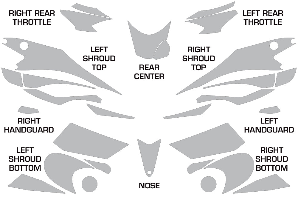 Yamaha FX Nytro (2008-2014) Snowmobile Graphics