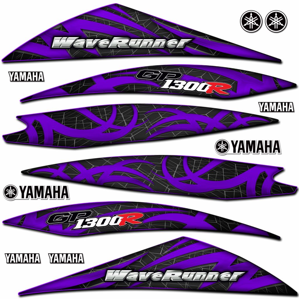 Yamaha WaveRunner GP 1300R Accent Graphics (2006-2007)