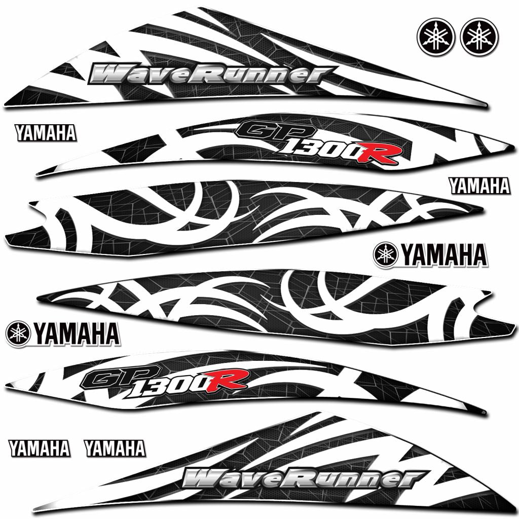 Yamaha WaveRunner GP 1300R Accent Graphics (2006-2007)