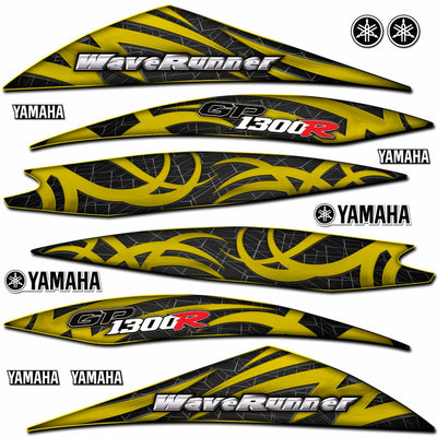 Yamaha Wave Runner GP 1300R Accent Graphics (2006-2007)