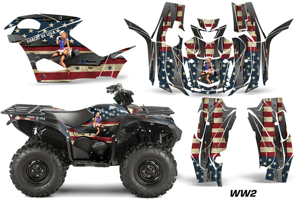 Yamaha Grizzly EPS/EPS SE ATV Quad Graphic Kit 2016-2025