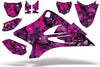 TTR50 (2006-2022) Skulls & Butterflies - Purple background Pink design