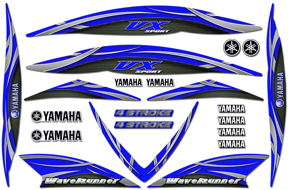 Yamaha WaveRunner VX Sport 110 Accent Graphics