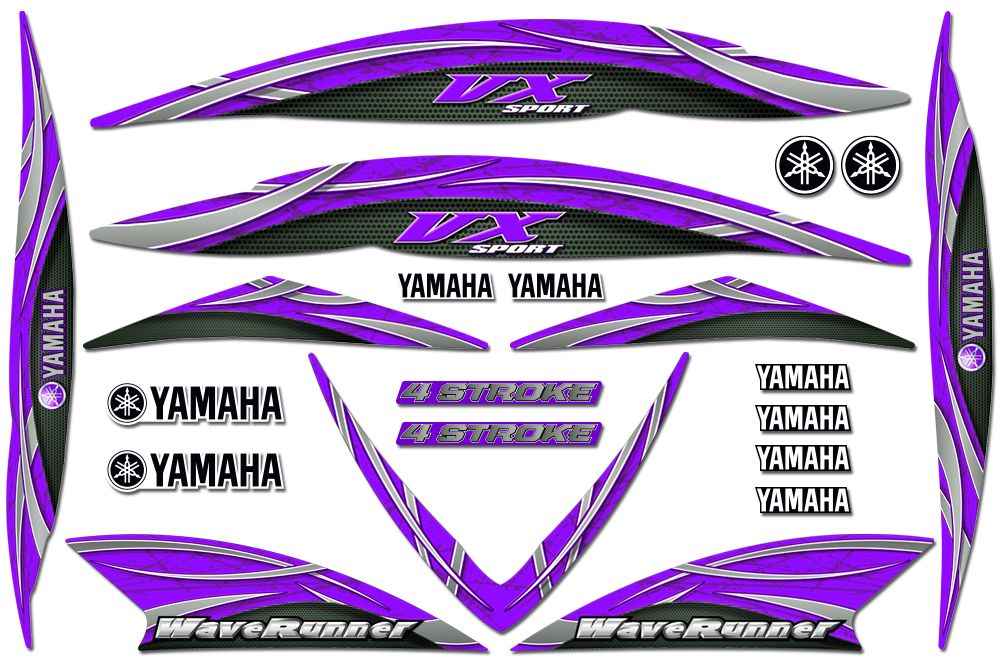 Yamaha WaveRunner VX Sport 110 Accent Graphics