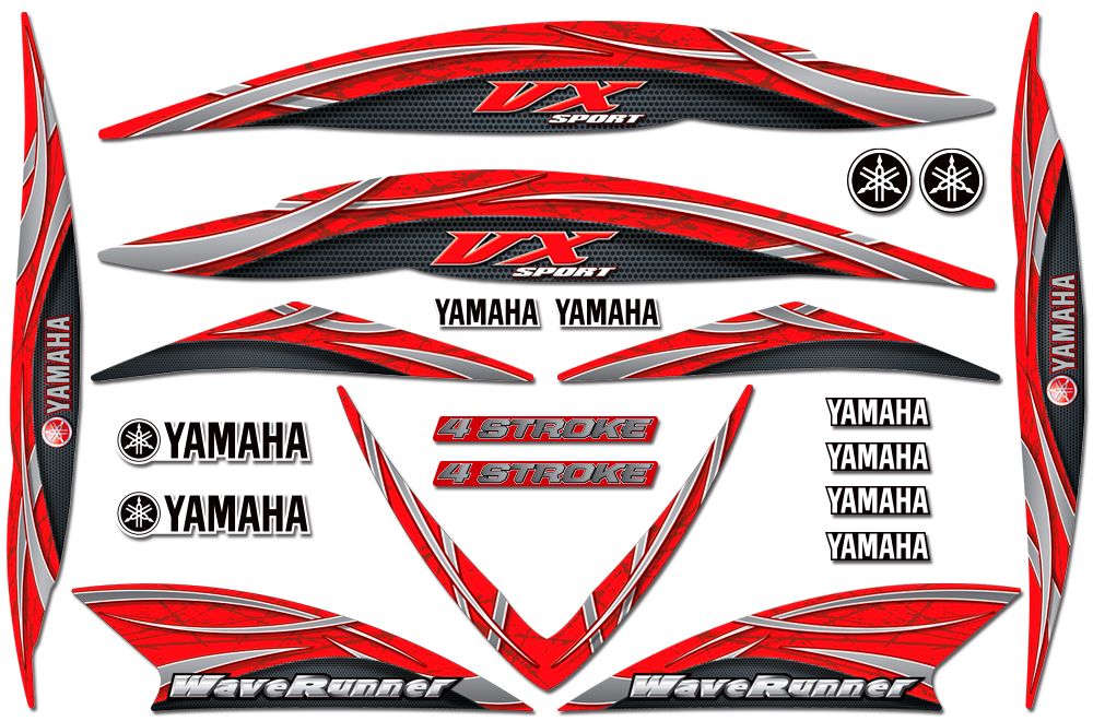 Yamaha WaveRunner VX Sport 110 Accent Graphics