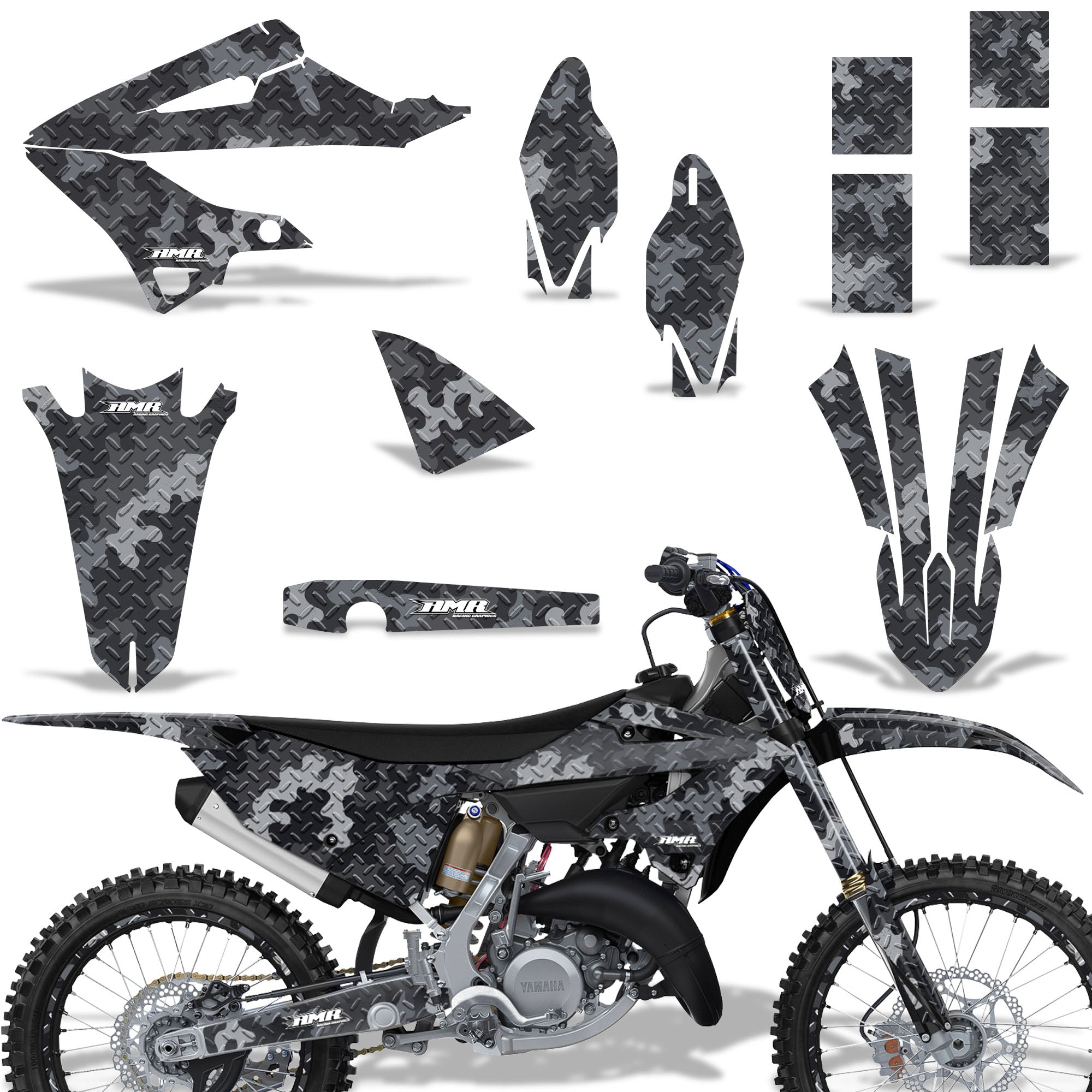 Yamaha YZ 125 Graphics Kits - (2022-2023) - Invision Artworks