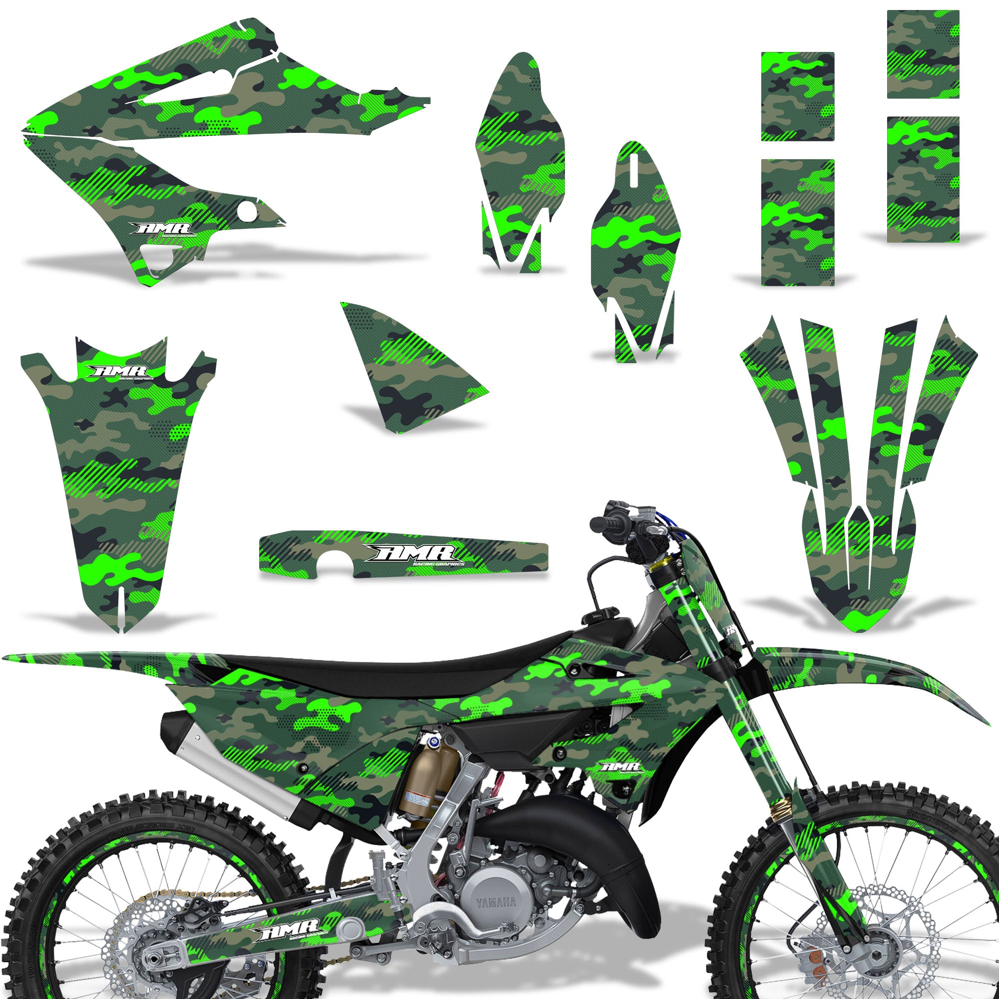 Yamaha Graphics Kit - Sticker Bomb by Clayton Decals