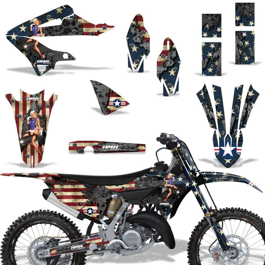 Yamaha YZ 125 Graphics Kits - (2022-2023) - Invision Artworks