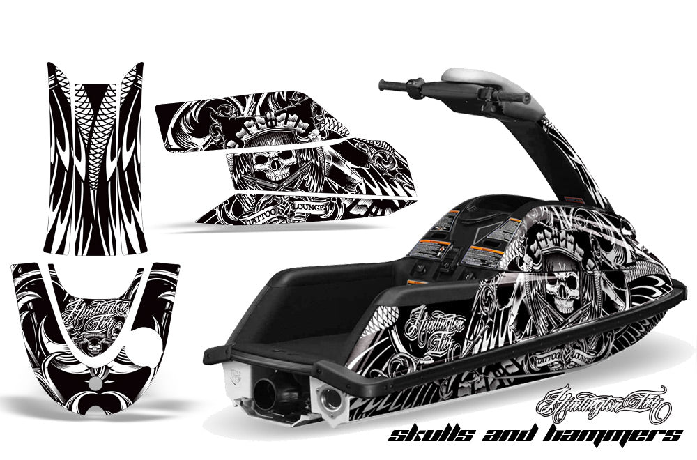 Yamaha Superjet Graphics (round nose)