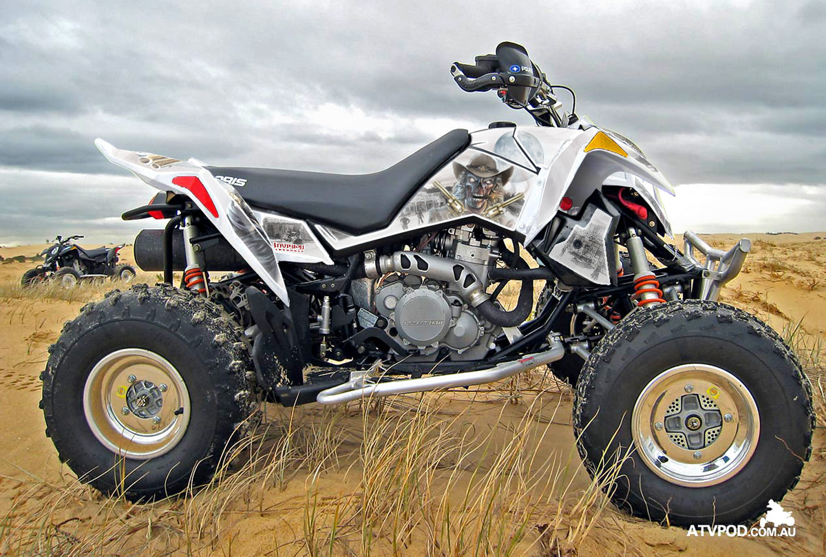 Zombie Outlaw - WHITE background