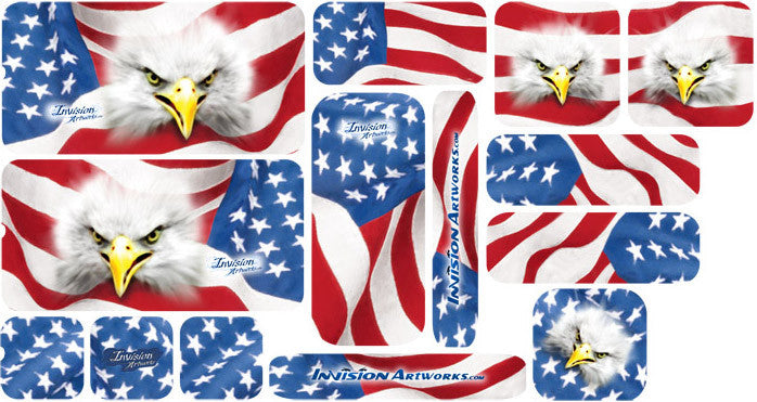 American Eagle Sticker Set ATV Graphics