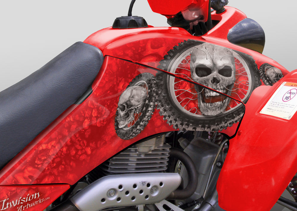 Adrenaline Junkie - Red Background