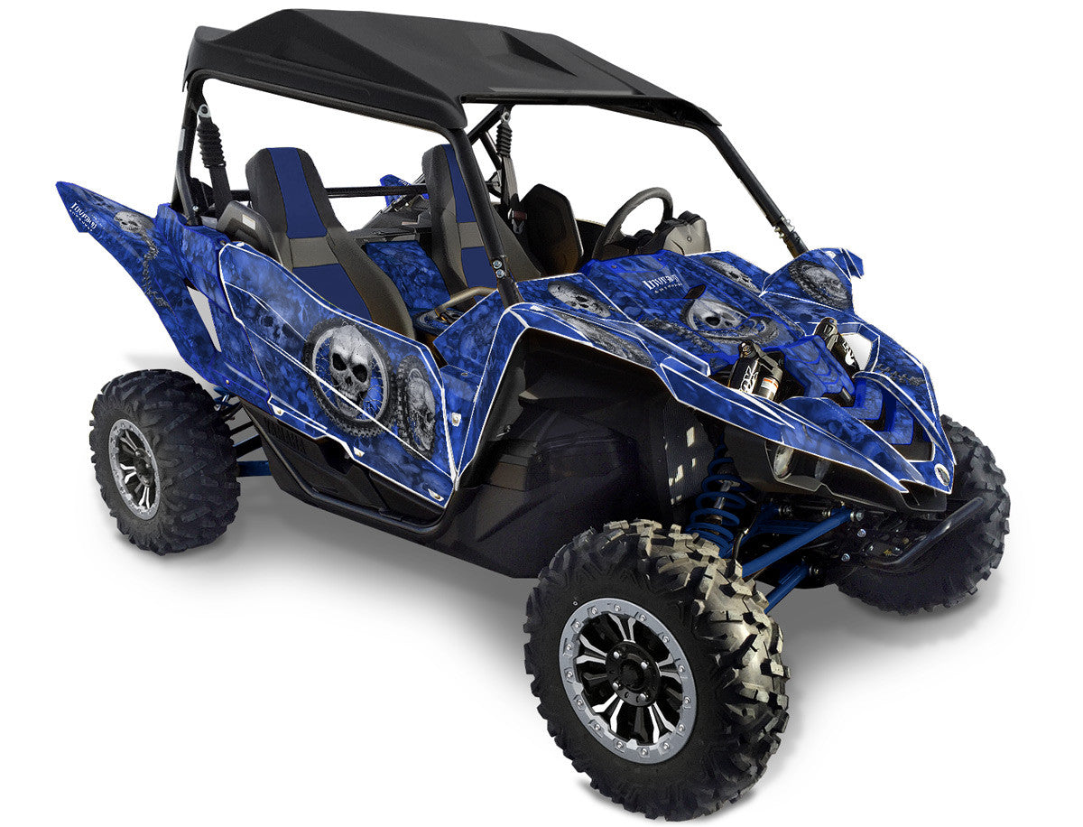 Adrenaline Junkie - Blue Background