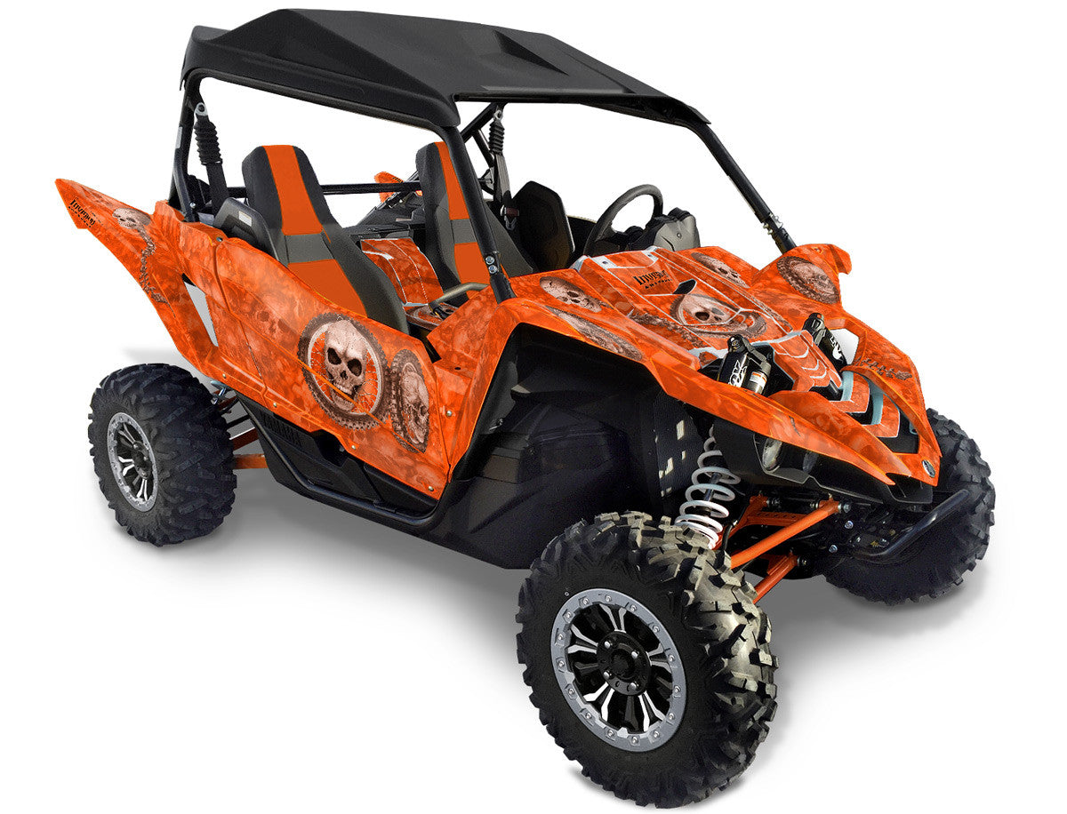 Adrenaline Junkie - Orange Background