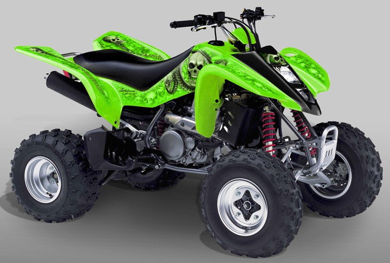 Adrenaline Junkie - Bright Green Background