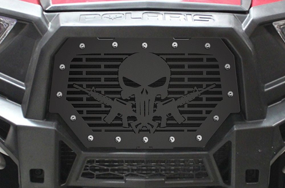 AR Skull - Bricks - Satin Black