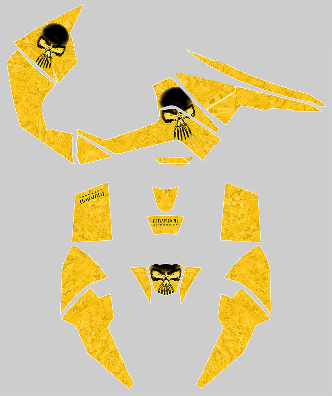 Arsenal -  Yellow Background