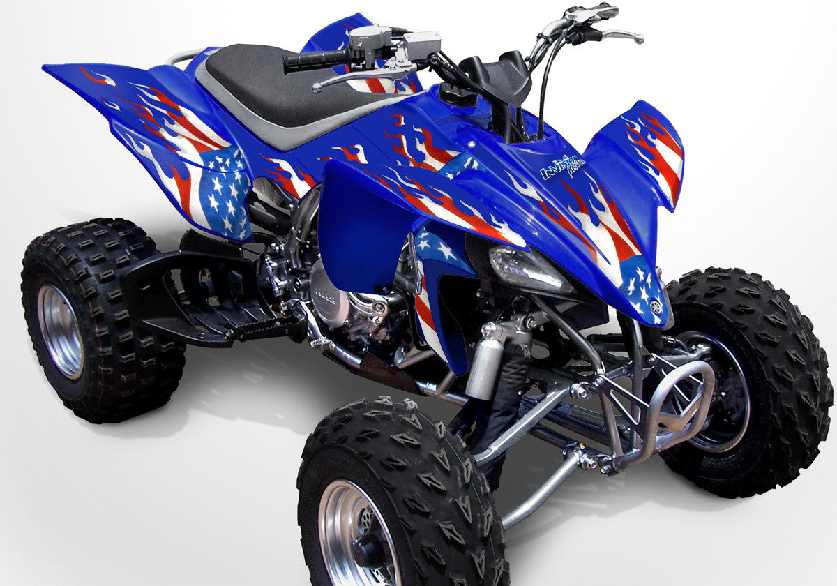 Blaze of Glory - Blue Background