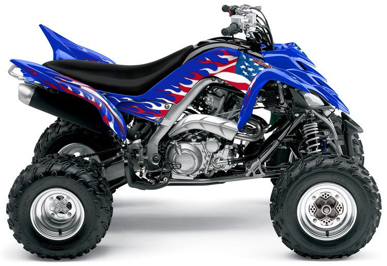 Blaze of Glory - Blue Background