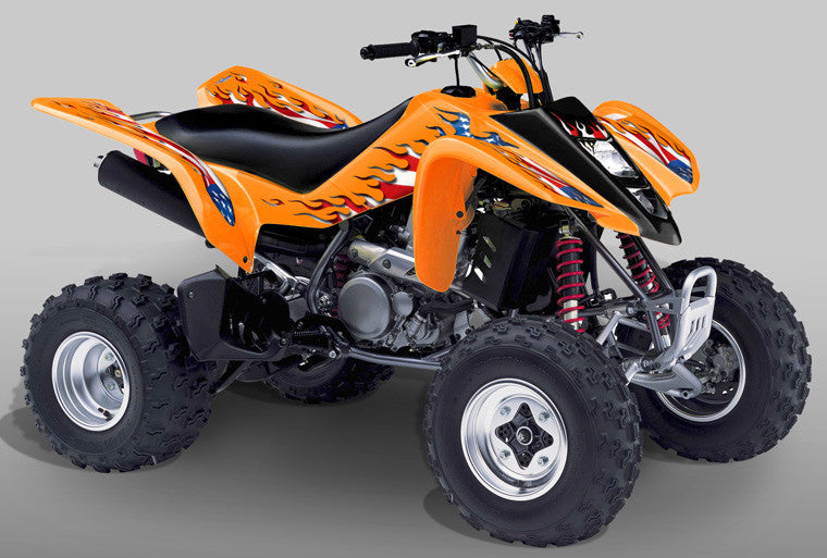 Blaze of Glory - Orange Background