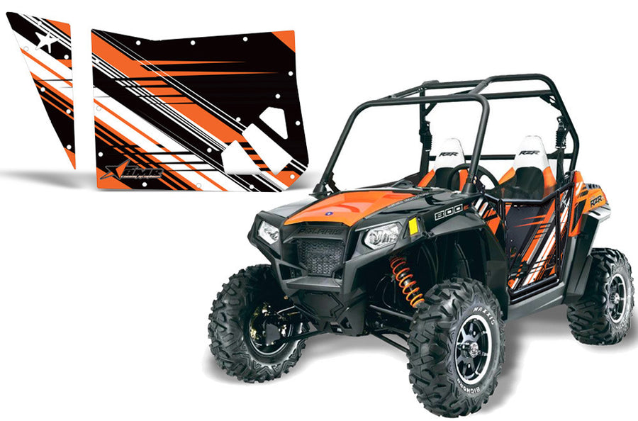 Orange Black on a RZR800