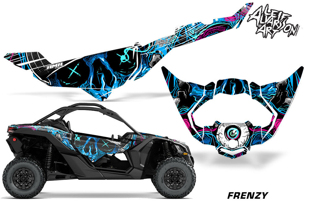 Frenzy - Blue Design Color