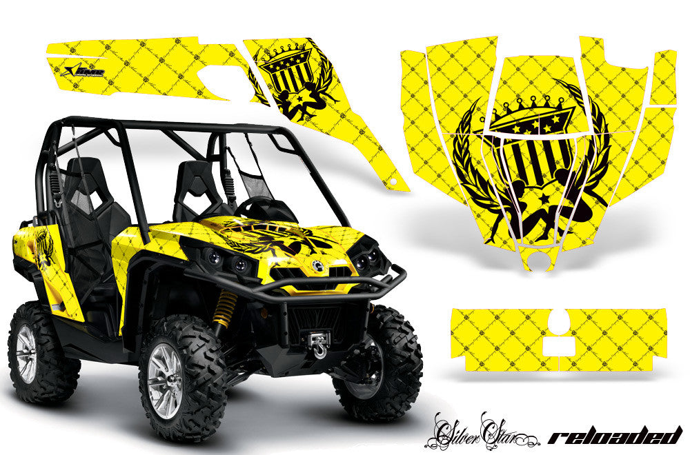 Reloaded - Yellow Background, Black Design