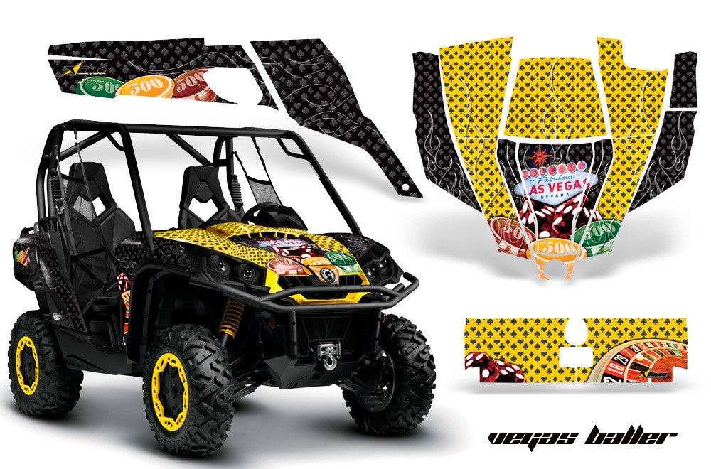 Can Am Commander Graphics - Invision Artworks Powersports Graphics