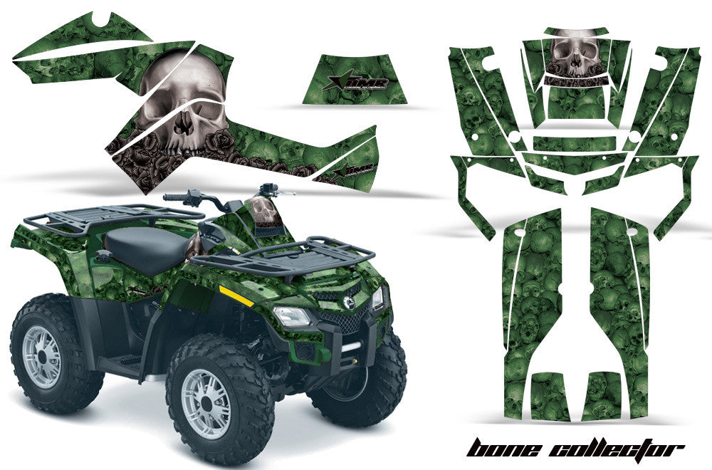 Bone Collector - Army Green Background