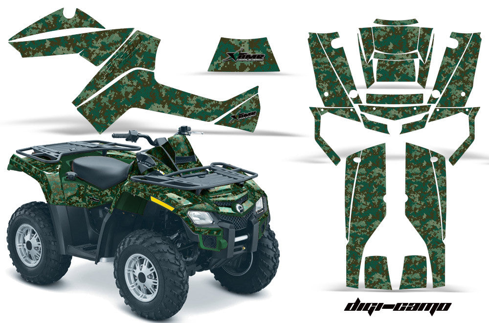 Digi Camo - Army Green Design