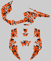 Camo - Orange Design