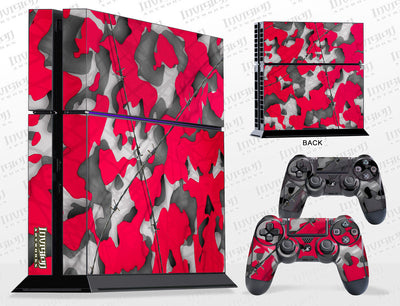 Sony PlayStation 4 Graphics - Console Skin with 2 Controller Skins - Camo